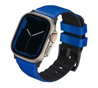 UNIQ Linus Apple Watch 4/5/6/7/SE/8/9/Ultra 44/45/49mm Airosoft Silicone racing blue