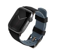 Uniq Linus Strap pour Apple Watch 1/2/3/4/5/6/7/8/Se2 38/40/41Mm - Noir