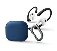 UNIQ Nexo étui AirPods 3rd gen + crochets d'oreille Silicone bleu