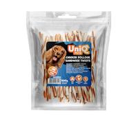 UniQ Pets Hundeleckerli - Poitrine de poulet et morue - 500 g - Sans gluten - Friandises d'entraînement douces et faibles en gras - Pour petits et grands chiens