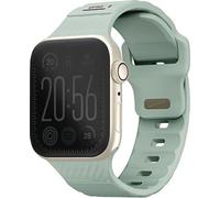 UNIQ Stride Apple Watch Series1/2/3/4/5/6/7/8/9/SE/SE2 38/40/41mm Bracelet caoutchouc FKM vert glacier