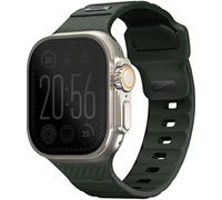 UNIQ Stride Apple Watch Series1/2/3/4/5/6/7/8/9/SE/SE2/Ultra/Ultra 2 42/44/45/49mm Bracelet caoutchouc FKM vert mousse