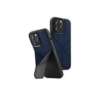 UNIQ TRANSFORMA - Coque de Protection Anti-Choc avec Support Réglable (iPhone 13 Pro, Blue)