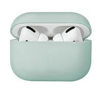 Uniq ?tui Lino AirPods Pro 2 gen Silicone mi?towy/mint green, ?tui pour ?couteurs + casque