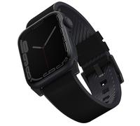 Uniq Uniq Bracelet cuir Straden Waterproof Watch Series 1 á 10 / SE / Ultra (2) (44/45/46/49 mm) Noir Minuit Noir
