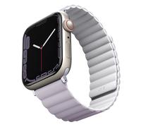 Uniq Uniq Bracelet double face Revix Watch Series 1 á 9 / SE (38/40/41 mm) | Series 10 (42 mm) Lilas/Blanc Multicolore