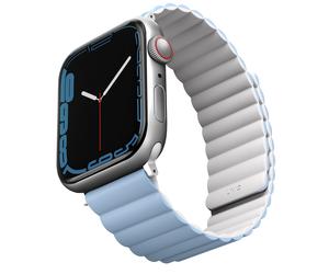 Uniq Uniq Bracelet Revix réversible pour Watch | 44/45/46/49 mm Arctic (White/Blue) Multicolore