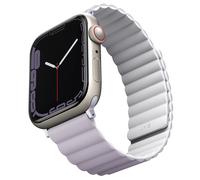 Uniq Uniq Bracelet Revix réversible Watch Series 1 t/m 11 / SE / Ultra (44/45/46/49 mm) Lilac / White Multicolore