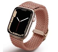 Uniq Uniq Bracelet tressé Aspen Watch Series 1 t/m 11 / SE / Ultra (44/45/46/49 mm) Grapefruit Pink Rose
