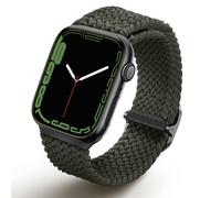 Uniq Uniq Bracelet tressé Aspen Watch Series 1 t/m 9 / SE (38/40/41 mm) | Series 10 / 11 (42 mm) Cypress Green Vert