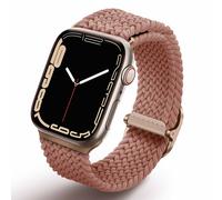 Uniq Uniq Bracelet tressé Aspen Watch Series 1 t/m 9 / SE (38/40/41 mm) | Series 10 / 11 (42 mm) Grapefruit Pink Rose