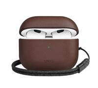 Uniq Uniq Coque en cuir véritable Terra pour AirPods 3 (2021) Toffee Brown Marron