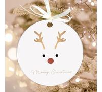 Uniqicon 20pcs Acrylique Ronde Blanche, Ornement Acrylique 3 mm pour Artisanat, Boules Acryliques Vierges Bricolage, Parfait pour DIY Porte-Clés, Étiquette Cadeau, Décor De Table De Mariage, Fête