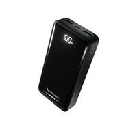 UNIQO Power LCD 20K - 22,5W Power Delivery (PD 3.0 PPS), PowerBank 20.000mAh, Ecran LCD, USB-C, USB-A, Batterie Externe avec Recharge Rapide, Chargeur pour iPhone, Portable de Voyage, Noir