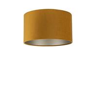 Uniqq Abat-jour velours doré Ø 35 cm - 20 cm de haut