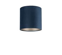 Uniqq Abat-jour velours roi bleu Ø 25 cm - 25 cm de hauteur