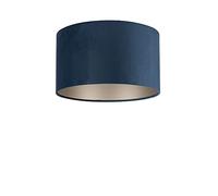 Uniqq Abat-jour velours roi bleu Ø 35 cm - 20 cm de hauteur