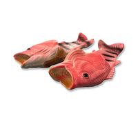 Uniqstore Sandales amusantes en forme de poisson pour homme, femme ou enfant, rose