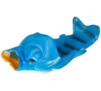 Uniqstore Sandales unisexes en forme de poisson - Pour la plage ou la douche - Idée cadeau originale pour homme et femme - Bleu - bleu, 44/45 EU