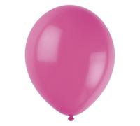 Unique 14738 Lot de 50 ballons en latex Framboise 30 cm