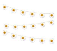 Unique- Guirlande Boule Marguerite & Nid d'abeille-1,82 m-Fête d'anniversaire Groovy-1 Pièce (Lot de 1), 25595, Multicolour