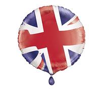 Unique 28797 Ballon en aluminium Motif Union Jack Multicolore 45 cm