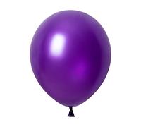 Unique 88213 Lot de 50 ballons en latex nacré Violet 30 cm