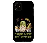 Unique Angler GNOME - Fishing and Beer That`s Why I´m Here Coque pour iPhone 11