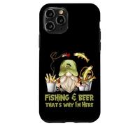 Unique Angler GNOME - Fishing and Beer That`s Why I´m Here Coque pour iPhone 11 Pro
