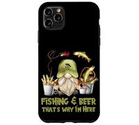Unique Angler GNOME - Fishing and Beer That`s Why I´m Here Coque pour iPhone 11 Pro Max