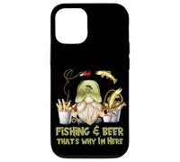 Unique Angler GNOME - Fishing and Beer That`s Why I´m Here Coque pour iPhone 12/12 Pro