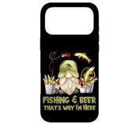 Unique Angler GNOME - Fishing and Beer That`s Why I´m Here Coque pour iPhone 17 Pro Max