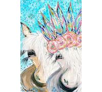 Unique Artistic-Designed Whimsical Pony Notebook: Perfect for Journaling, Note Taking and Gifting!