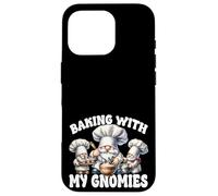 Unique Baker Gnomes Loves Baking Like A French Pastry Chef Coque pour iPhone 16 Pro
