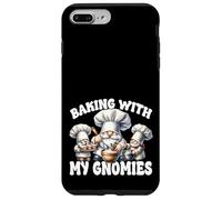 Unique Baker Gnomes Loves Baking Like A French Pastry Chef Coque pour iPhone 7 Plus/8 Plus