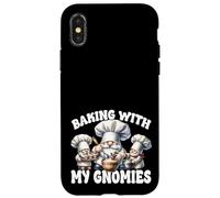 Unique Baker Gnomes Loves Baking Like A French Pastry Chef Coque pour iPhone X/XS