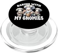 Unique Baker Gnomes Loves Baking Like A French Pastry Chef PopSockets PopGrip pour MagSafe