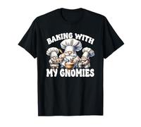 Unique Baker Gnomes Loves Baking Like A French Pastry Chef T-Shirt