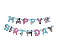 Unique Bannière Anniversaire-1,82 m-LOL Surprise Party, 20911, Multicolour