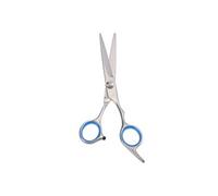 Unique Bargains- Unique Bargains Ciseaux à cheveux droits en acier inoxydable - 17cm Bleu