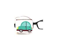 Unique belle bande dessinée Eye Patch lunettes couverture paresseux formation amblyopie strabisme corrigé des patchs oculaires pour les enfants - œil droit