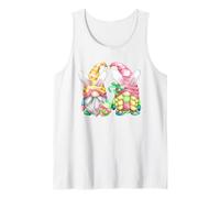 Unique Bunny Ear Gnomes for Women & Gardener for Easter Day Débardeur