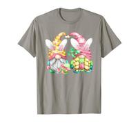 Unique Bunny Ear Gnomes for Women & Gardener for Easter Day T-Shirt