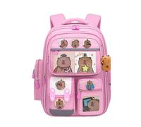 Unique Capybara Designs Sac à dos ergonomique pour élèves du primaire avec sangle réglable pour plus de confort, 04style, 2, Bohème