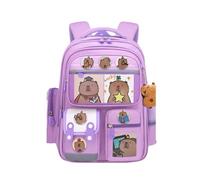 Unique Capybara Designs Sac à dos ergonomique pour élèves du primaire avec sangle réglable pour plus de confort, 03Style, 1, Bohème