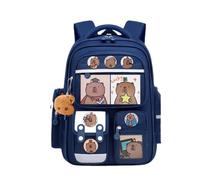 Unique Capybara Designs Sac à dos ergonomique pour élèves du primaire avec sangle réglable pour plus de confort, 05style, 2, Bohème