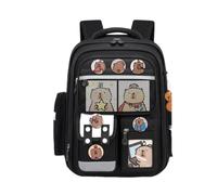 Unique Capybara Designs Sac à dos ergonomique pour élèves du primaire avec sangle réglable pour plus de confort, 01Style, 2, Bohème