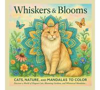 Unique Cat Breeds Surrounded by Floral Mandalas and Nature - Perfect for Stress Relief and Creativity.: Cat Mandala Colouring Book: Whimsical Gardens, Elegant Cats, and Relaxing Designs for Adults