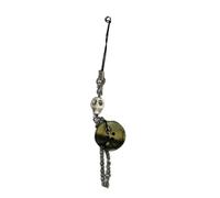 Unique Crâne Bouton Pendentif Vintage Téléphone Sangle Sac Décoration Portable Suspendu Lanière Fille Femme