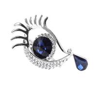 Unique Delicate Modeling Brooch Set Eye Lapel Pin Shaped for Cardigan